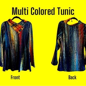 Multi Colored Nylon Tunic